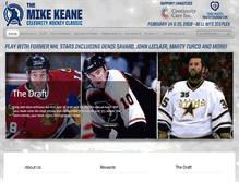 Tablet Screenshot of keanehockeyclassic.com